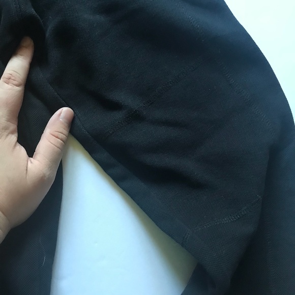 Black Calvin Klein 3/4 Zip Sweater - Picture 3 of 4